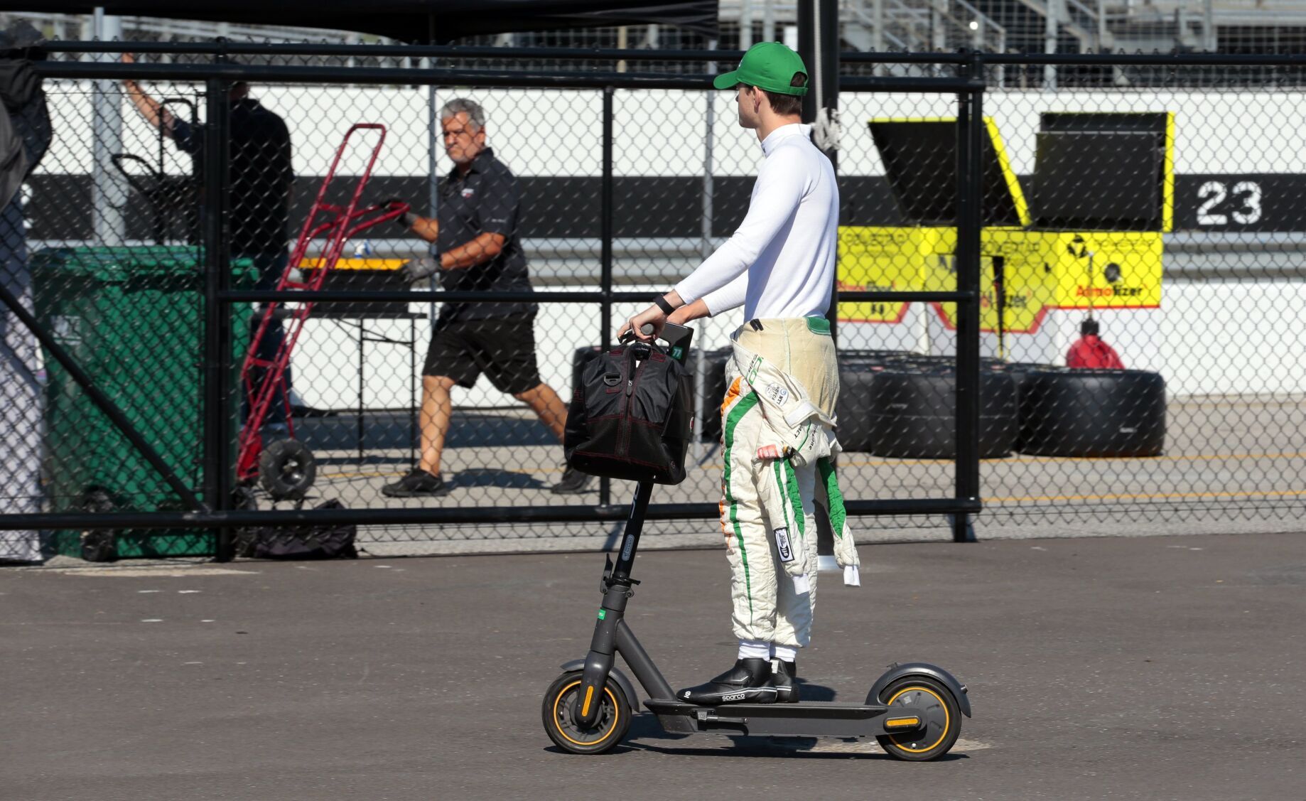 Indycar testing for Bommarito Automotive Group 500